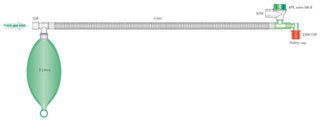 Magill Circuit (Mapleson A) Intersurgical 2105