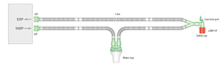 Flextube Y Circuit with Water Trap