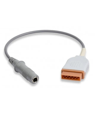 GE Temperature Adaptor Cable to Jack plug